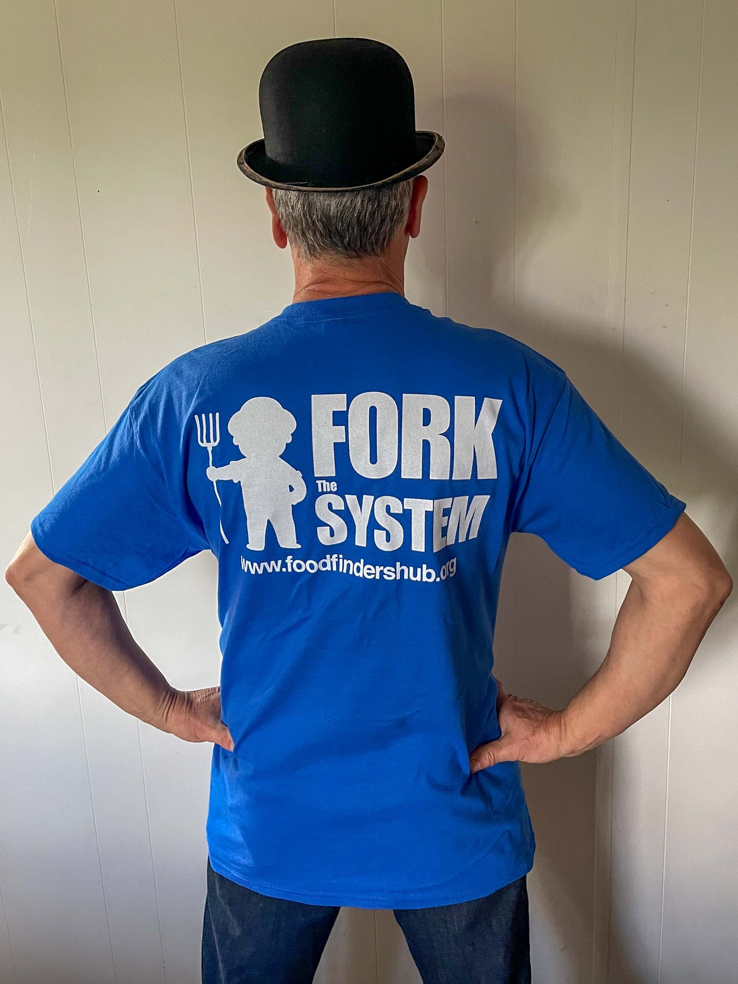 Fork The System T-Shirt – Blue | FFH