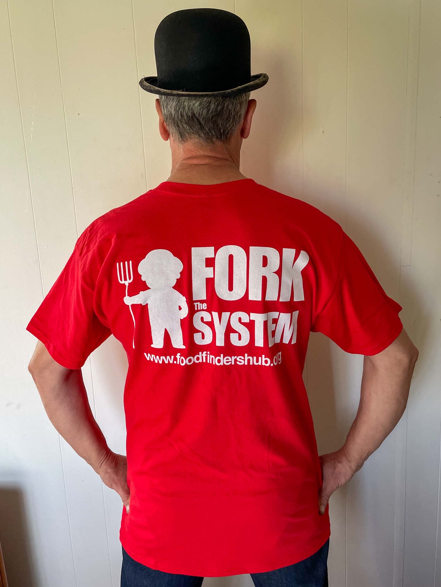 Fork The System T-Shirt – Red | FFH